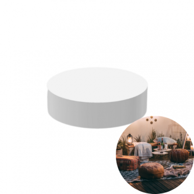 circulo para puffs de goma espuma cortado a medida